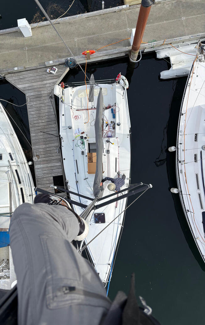 Student Driver from above